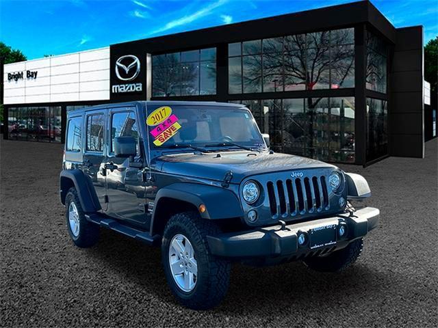 used 2017 Jeep Wrangler Unlimited car, priced at $19,494