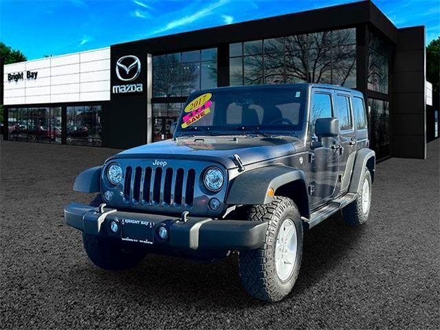 used 2017 Jeep Wrangler Unlimited car, priced at $19,494