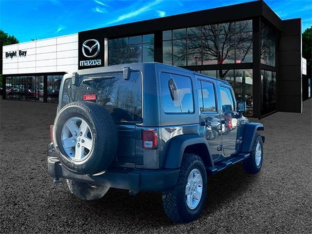 used 2017 Jeep Wrangler Unlimited car, priced at $19,494