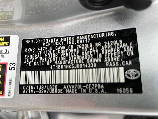 used 2018 Toyota Camry car, priced at $21,998