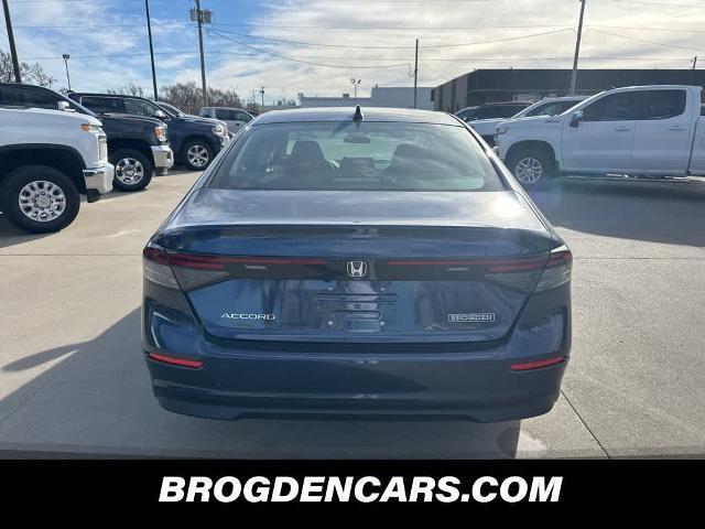 new 2024 Honda Accord car, priced at $31,005