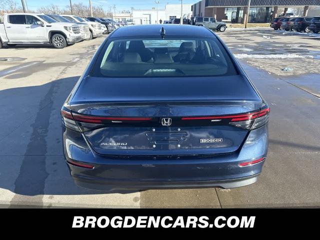 new 2024 Honda Accord car, priced at $31,005