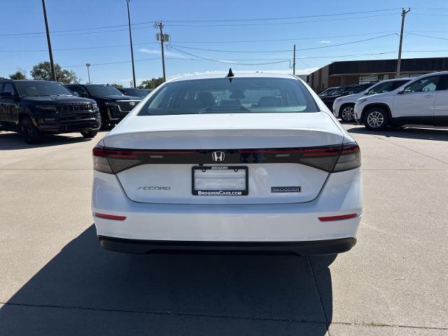 new 2025 Honda Accord car, priced at $31,415