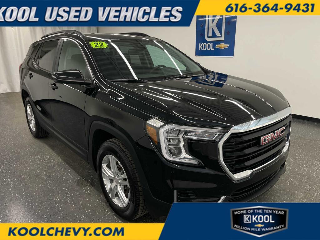 used 2022 GMC Terrain car, priced at $21,000