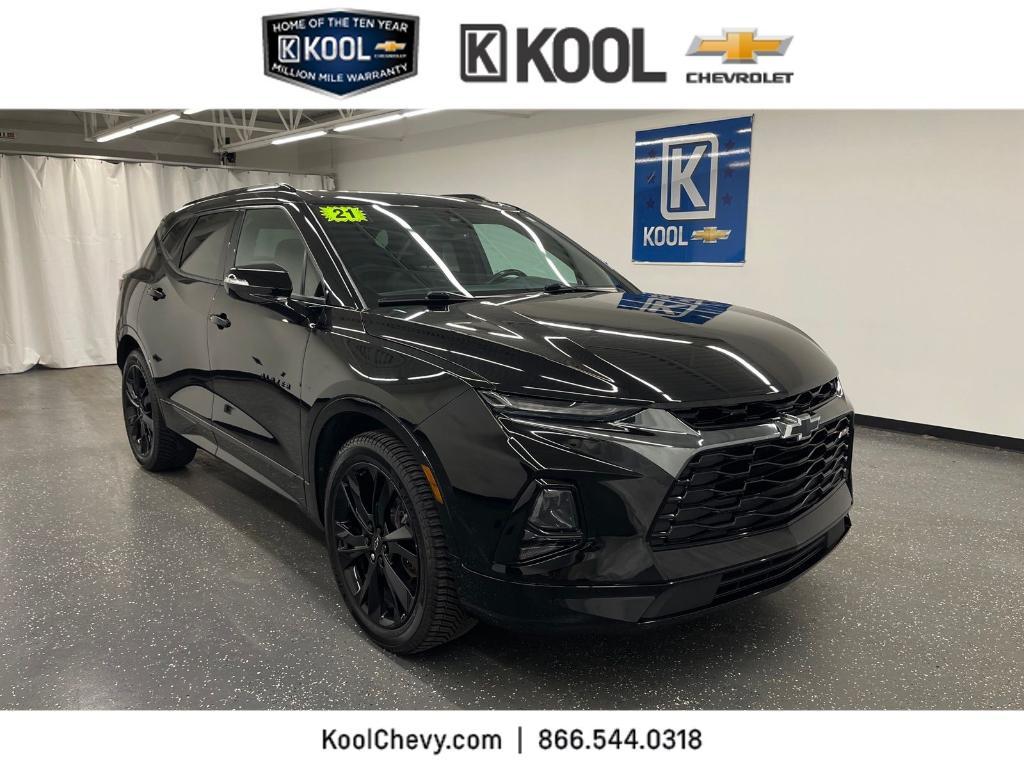 used 2021 Chevrolet Blazer car, priced at $27,500