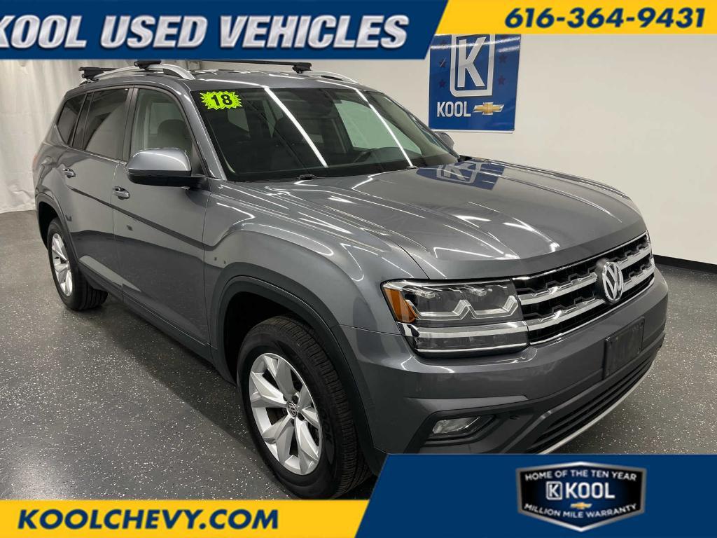 used 2018 Volkswagen Atlas car, priced at $13,500