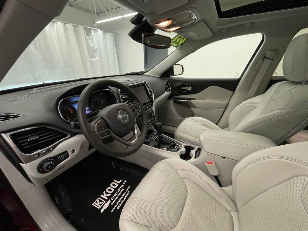 used 2022 Jeep Cherokee car, priced at $29,000