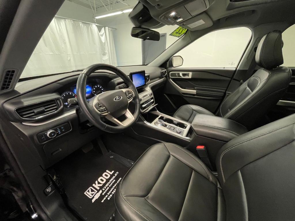 used 2022 Ford Explorer car, priced at $27,500