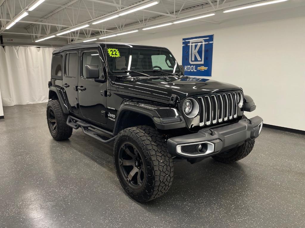 used 2022 Jeep Wrangler Unlimited car, priced at $33,000