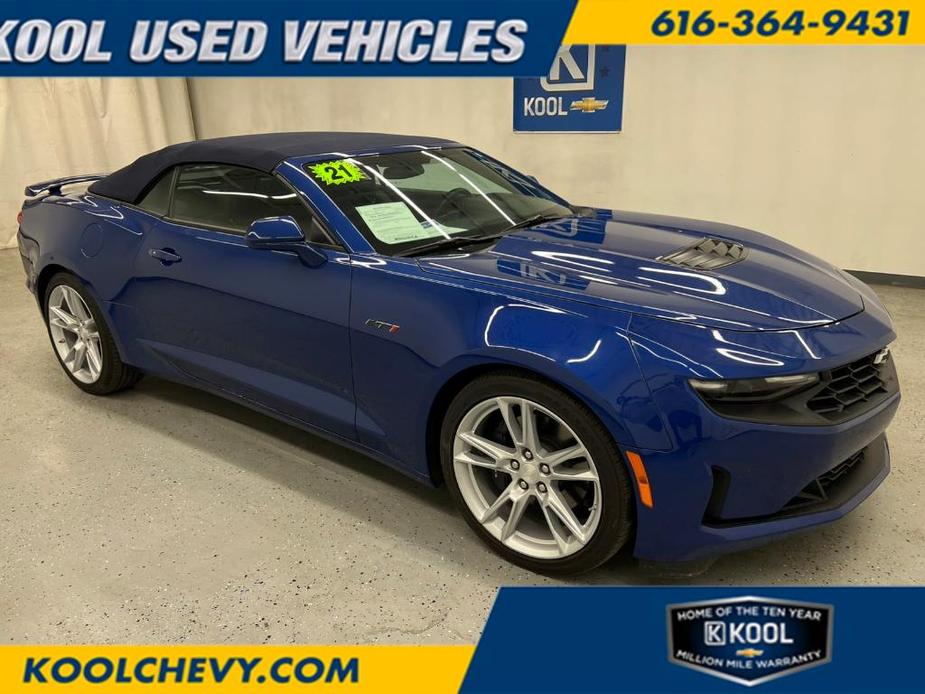 used 2021 Chevrolet Camaro car, priced at $43,500