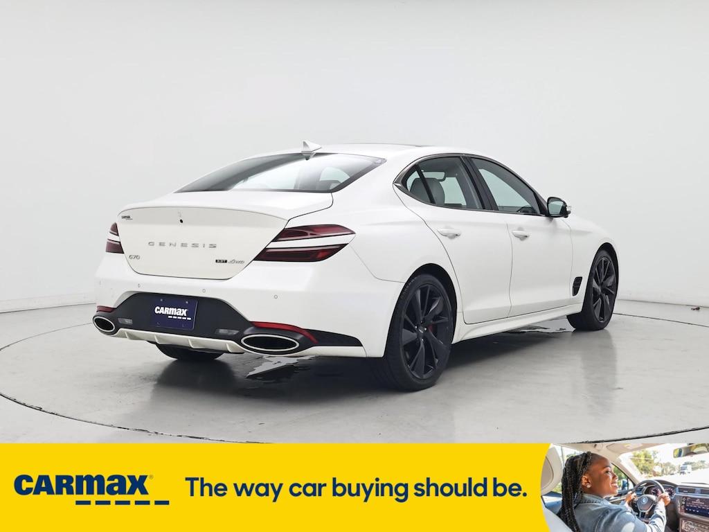 used 2023 Genesis G70 car, priced at $39,998