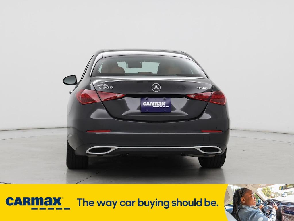 used 2022 Mercedes-Benz C-Class car, priced at $37,998