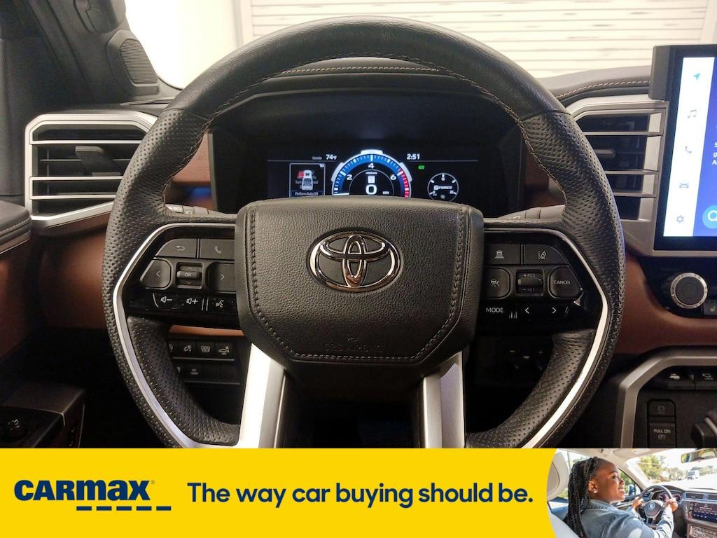 used 2022 Toyota Tundra car, priced at $51,998