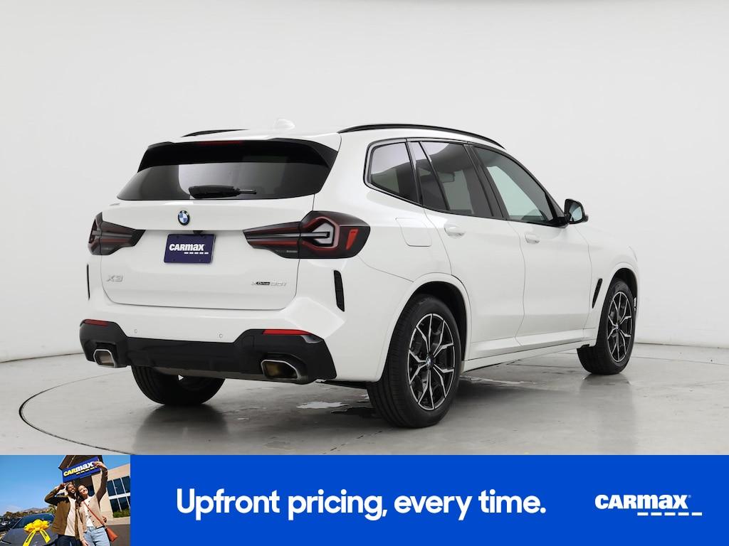 used 2023 BMW X3 car, priced at $37,998