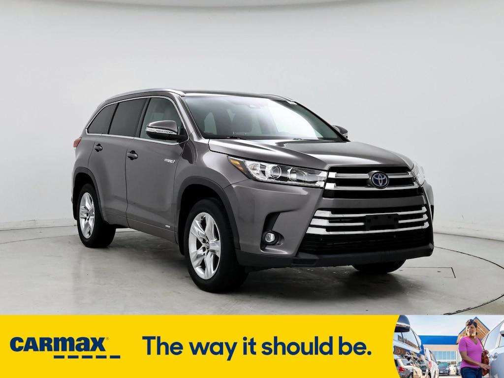 used 2019 Toyota Highlander Hybrid car, priced at $37,998