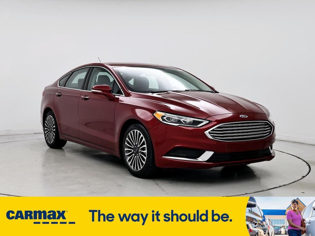 used 2018 Ford Fusion car, priced at $18,998