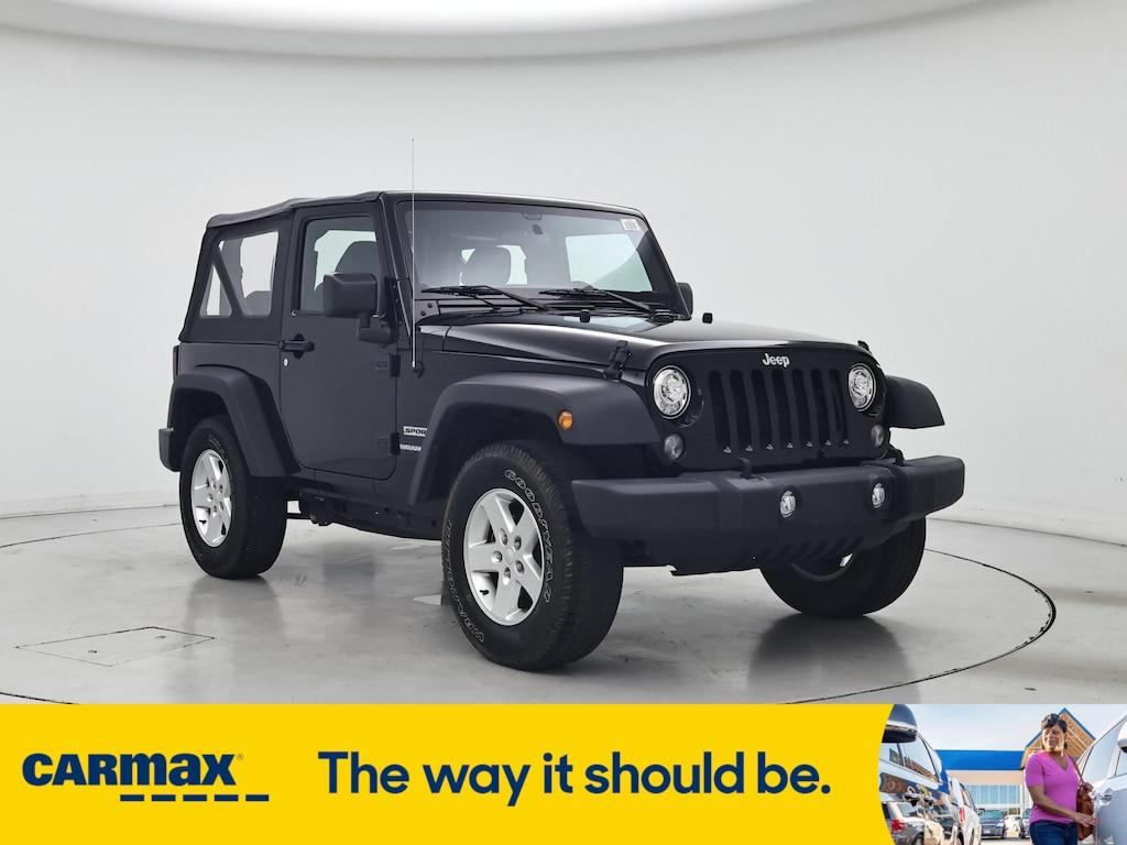 used 2017 Jeep Wrangler car, priced at $26,998