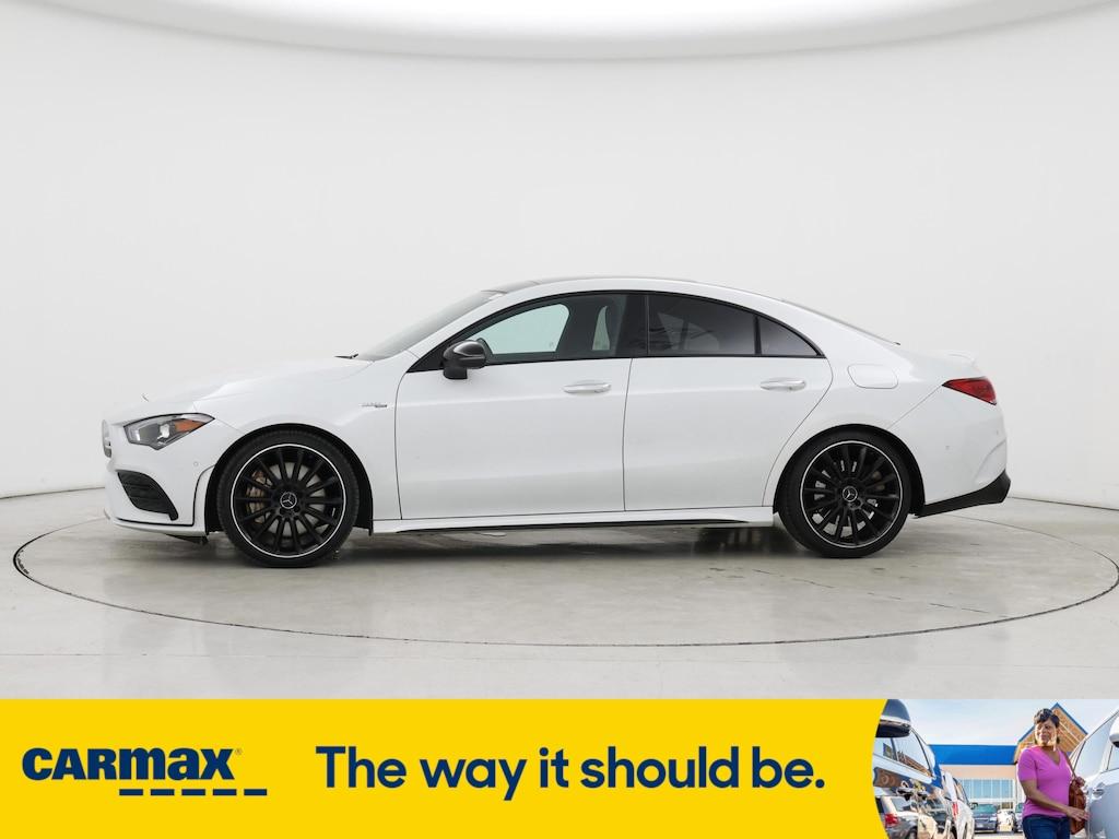 used 2021 Mercedes-Benz AMG CLA 35 car, priced at $34,998