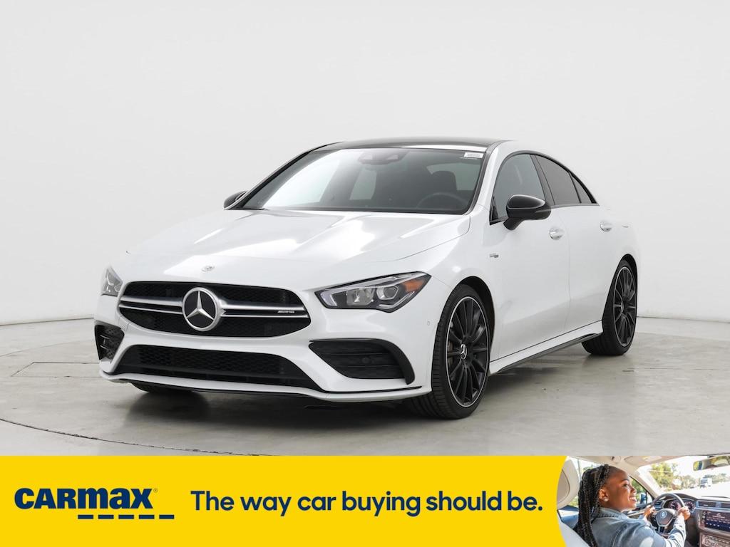 used 2021 Mercedes-Benz AMG CLA 35 car, priced at $34,998