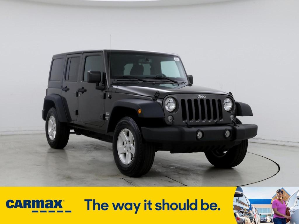 used 2016 Jeep Wrangler car, priced at $22,998