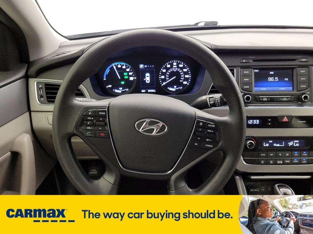 used 2016 Hyundai Sonata Hybrid car, priced at $16,998