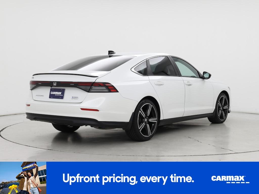 used 2023 Honda Accord Hybrid car, priced at $27,998