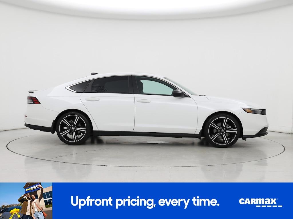 used 2023 Honda Accord Hybrid car, priced at $27,998
