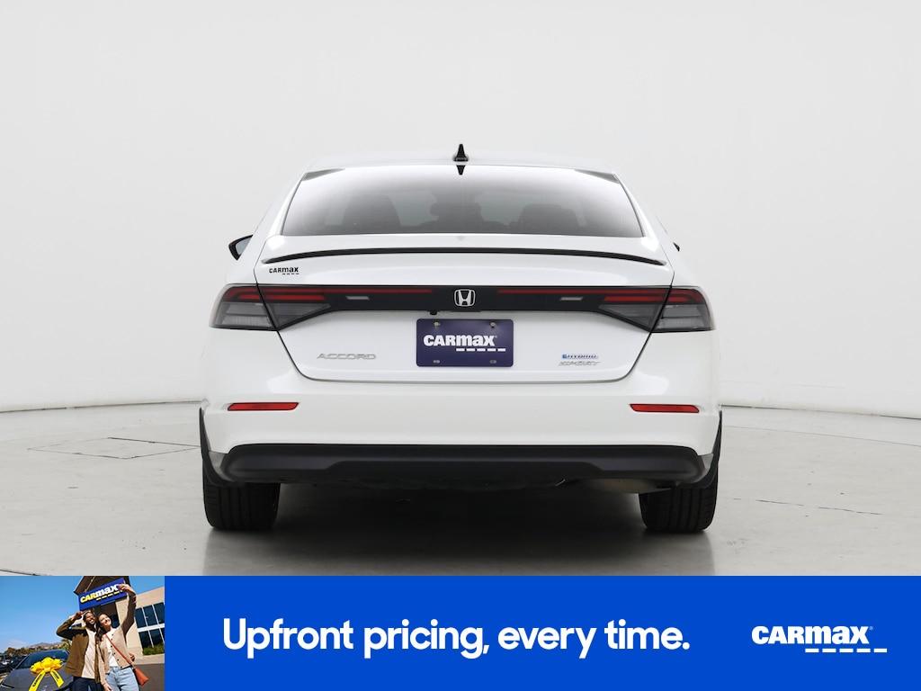 used 2023 Honda Accord Hybrid car, priced at $27,998