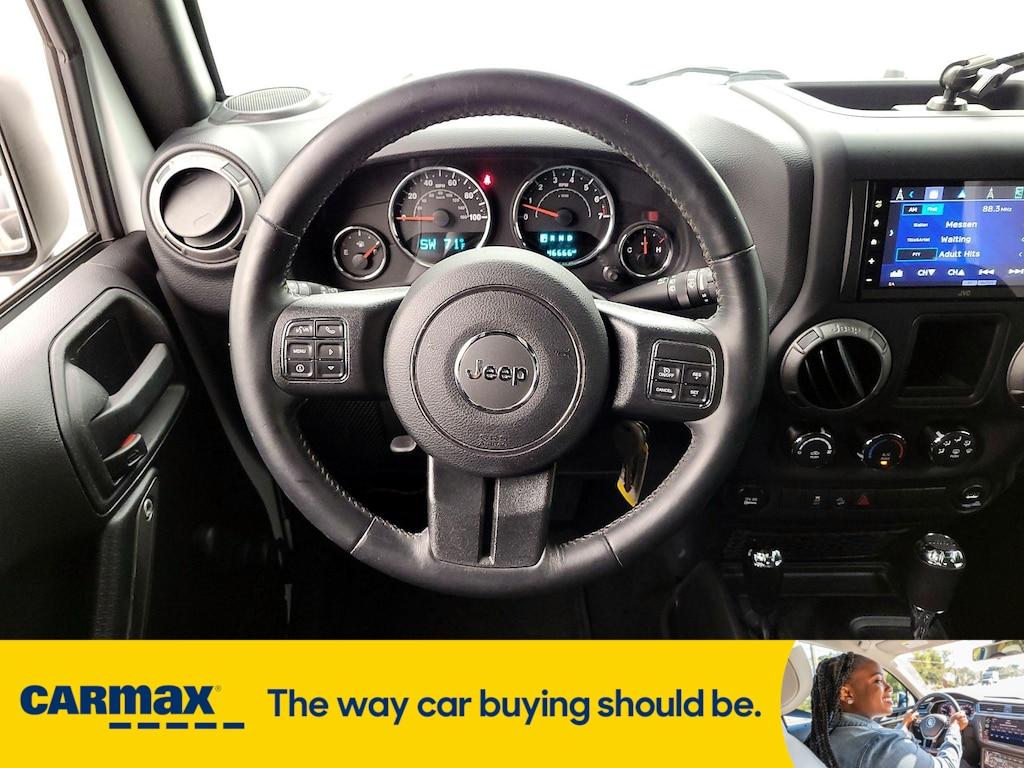 used 2017 Jeep Wrangler car, priced at $25,998
