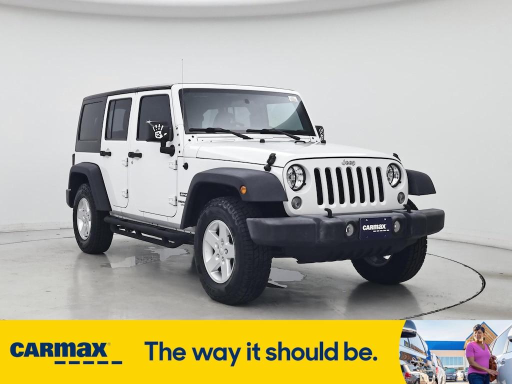 used 2017 Jeep Wrangler car, priced at $25,998