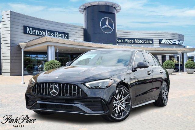 new 2024 Mercedes-Benz AMG C 43 car, priced at $66,250