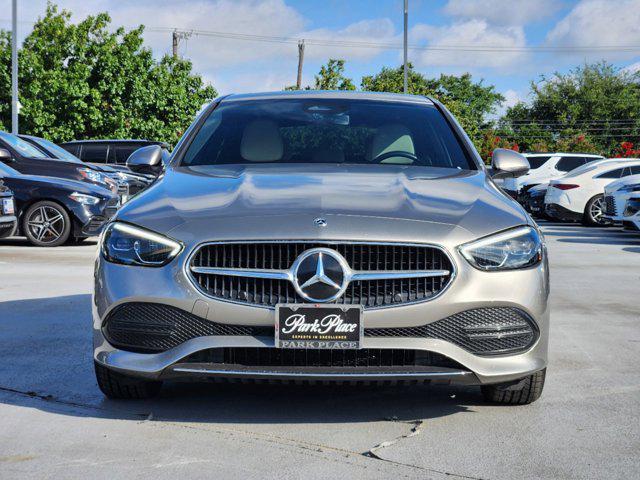 used 2022 Mercedes-Benz C-Class car, priced at $38,888