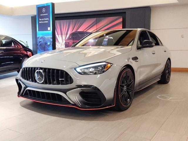 new 2024 Mercedes-Benz AMG C 63 car, priced at $109,990