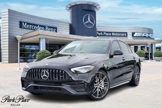 new 2024 Mercedes-Benz AMG C 43 car, priced at $70,605