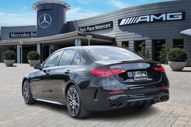 new 2024 Mercedes-Benz AMG C 43 car, priced at $69,805