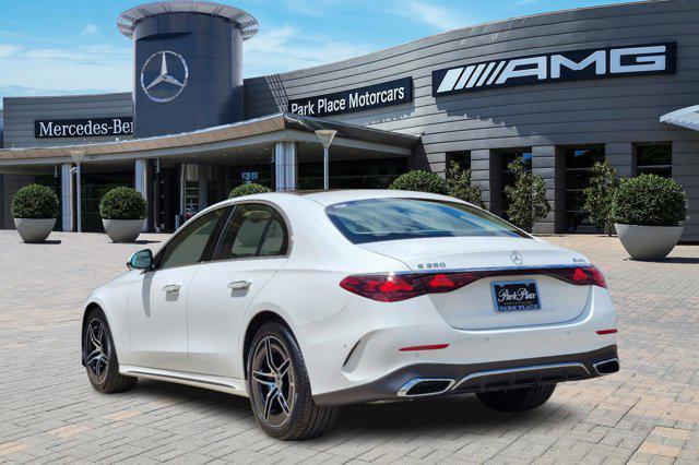 new 2024 Mercedes-Benz E-Class car, priced at $67,895