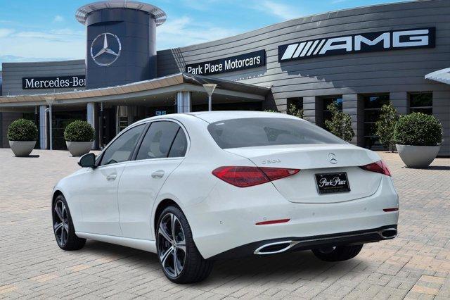 new 2024 Mercedes-Benz C-Class car, priced at $49,185