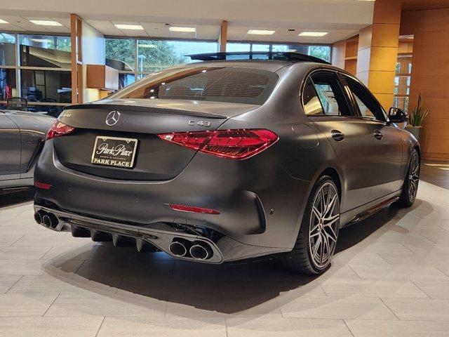 new 2024 Mercedes-Benz AMG C 43 car, priced at $74,925