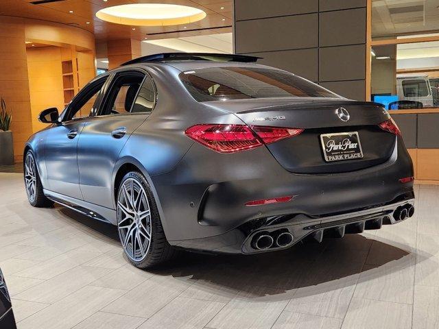 new 2024 Mercedes-Benz AMG C 43 car, priced at $74,925