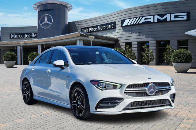 used 2021 Mercedes-Benz AMG CLA 35 car, priced at $35,166