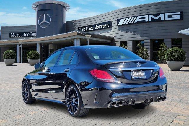 used 2020 Mercedes-Benz AMG C 43 car, priced at $44,896