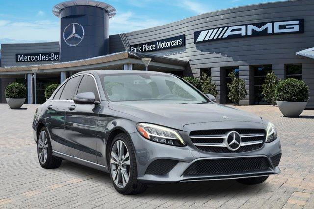 used 2019 Mercedes-Benz C-Class car, priced at $27,996