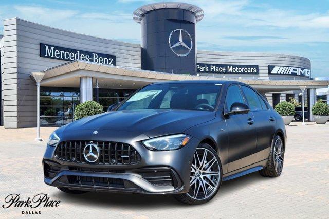 new 2024 Mercedes-Benz AMG C 43 car, priced at $73,655