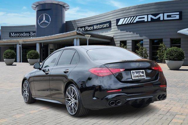 new 2024 Mercedes-Benz AMG C 43 car, priced at $73,795