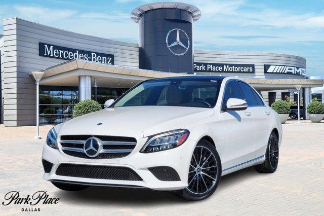 used 2021 Mercedes-Benz C-Class car, priced at $32,998