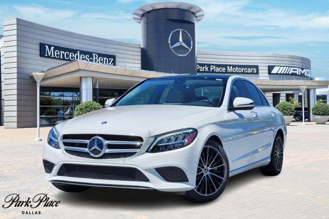 used 2021 Mercedes-Benz C-Class car, priced at $34,774