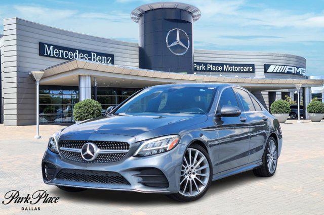 used 2019 Mercedes-Benz C-Class car, priced at $26,897