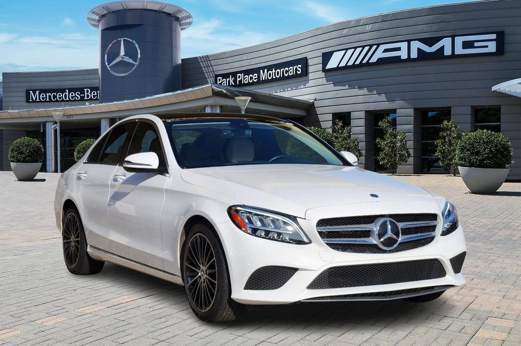 used 2021 Mercedes-Benz C-Class car, priced at $31,966