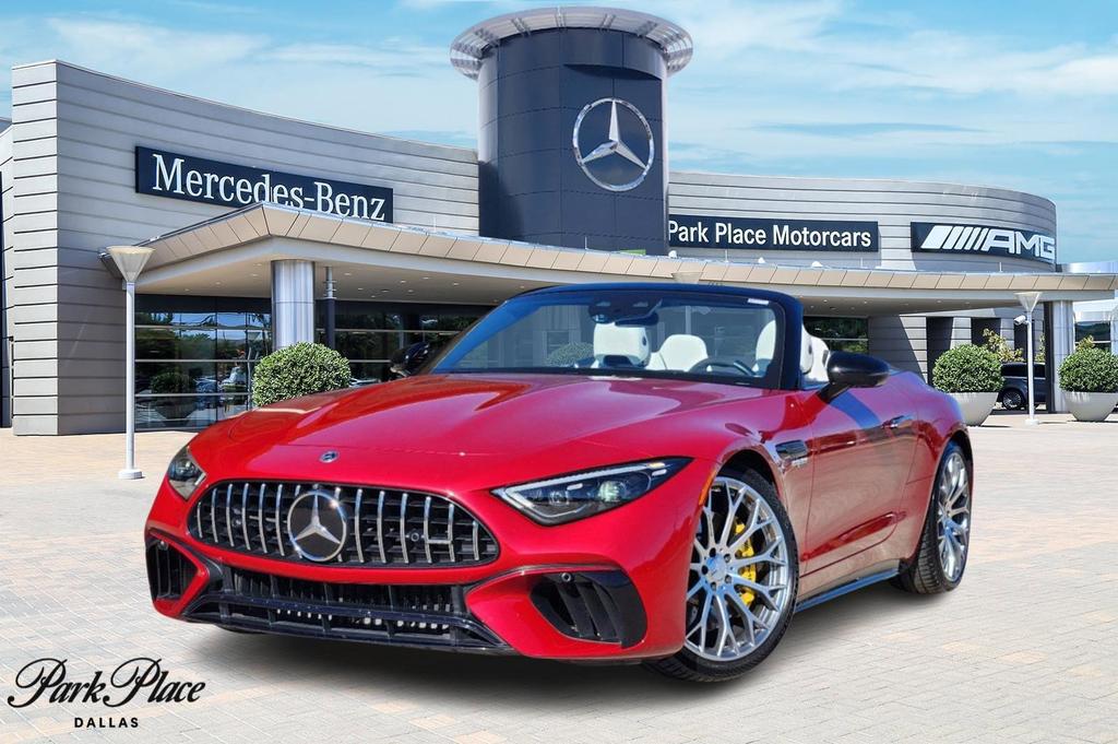 used 2023 Mercedes-Benz AMG SL 55 car, priced at $106,754