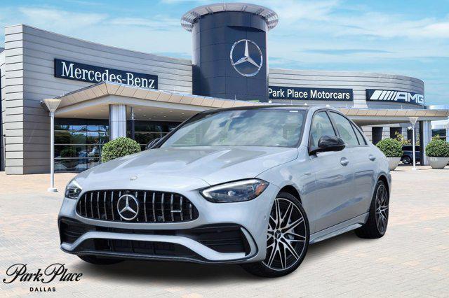 new 2024 Mercedes-Benz AMG C 43 car, priced at $73,795